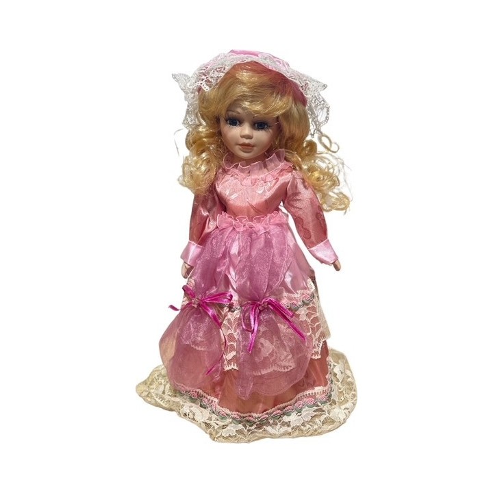 Victoria Style Girl Doll Poupées En Porcelaine