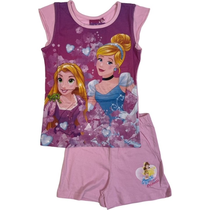 Ensemble pyjama Tee-shirt manches courtes et short Princesse Disney