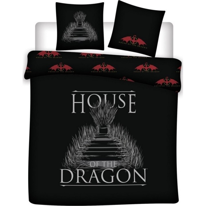 Housse De Couette Game Of Thrones 240 X 220 CM - House Of The Dragon