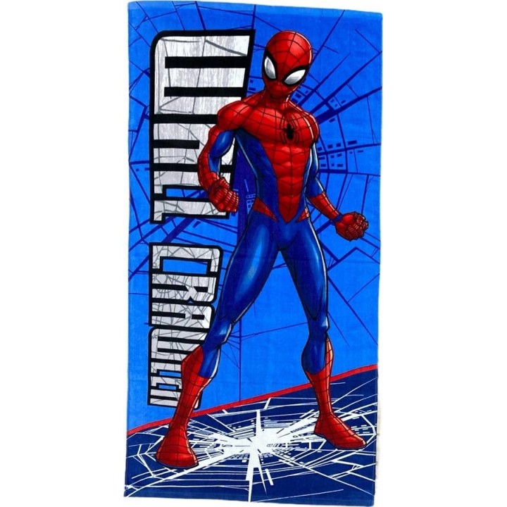 Drap de plage ou drap de bain Spider-Man Marvel en coton