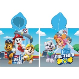 Poncho De Bain Paw Patrol À Capuche