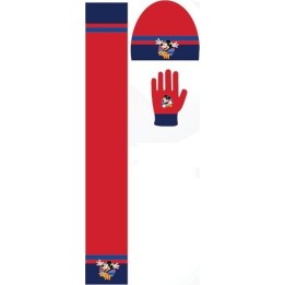 Ensemble de Bonnet Gants Echarpe Mickey