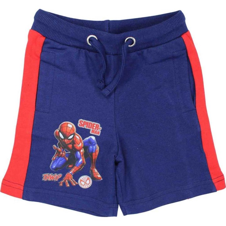 Shorts de sport Spiderman Marvel jersey coton