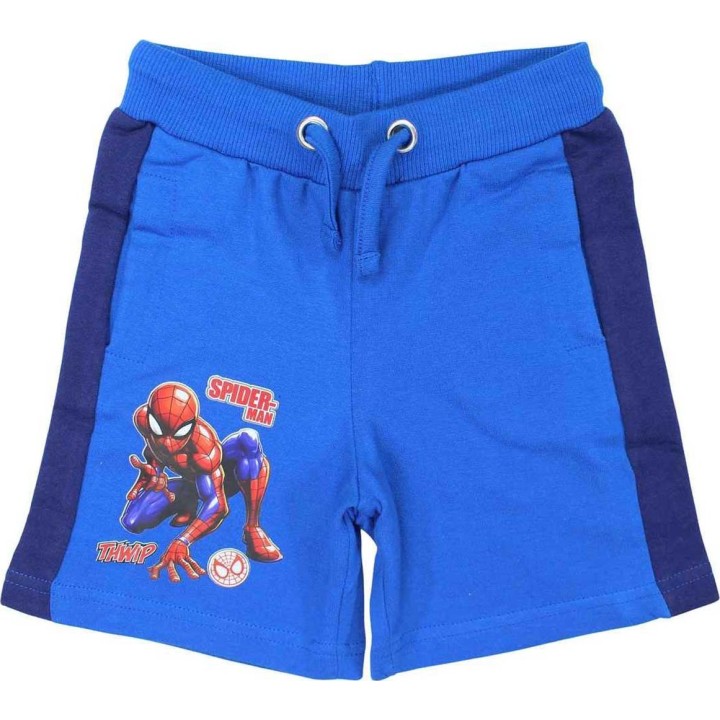 Shorts de sport Spiderman Marvel jersey coton