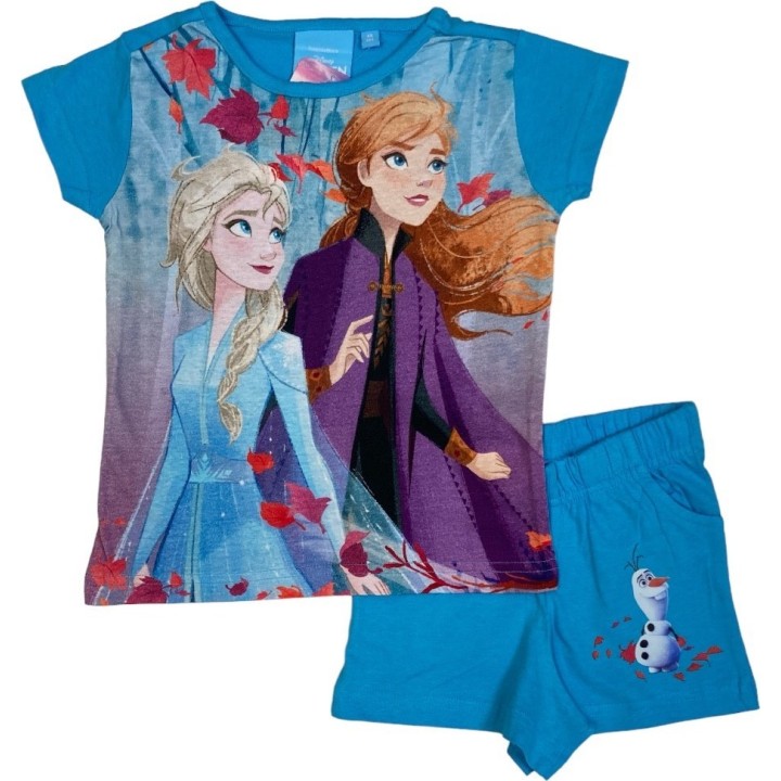 Ensemble Tee-Shirt Short Frozen 2 Disney