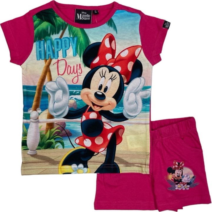 Ensemble T-Shirt avec Short  Minnie Disney