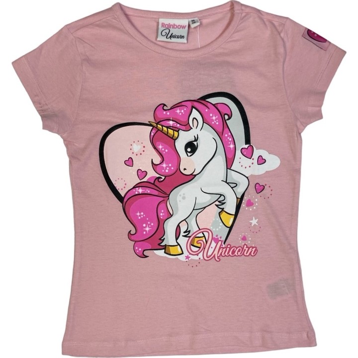 Tee-shirt Manches Courtes Licorne Disney