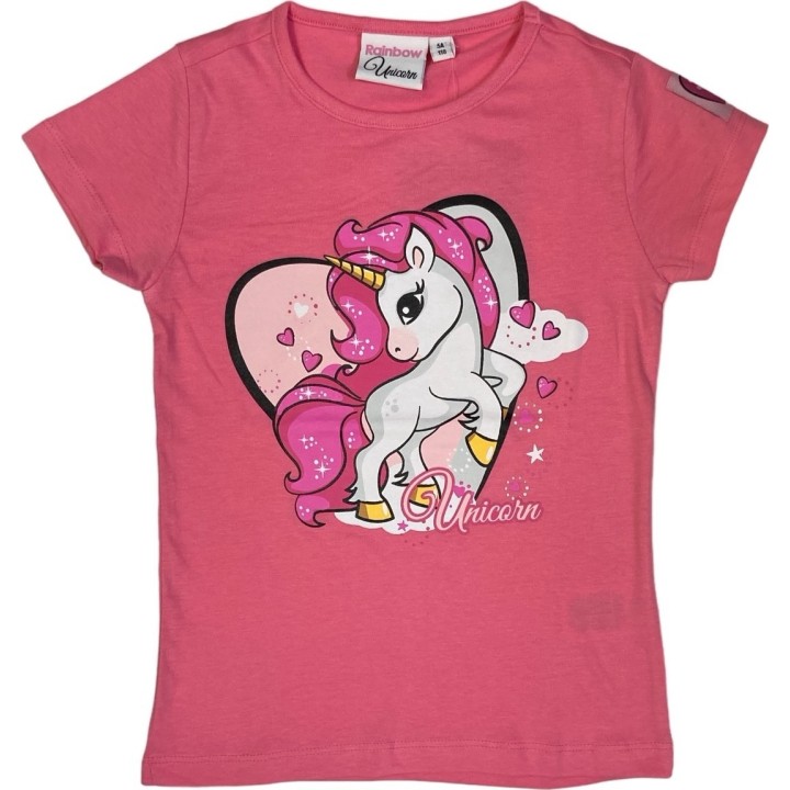 Tee-shirt Manches Courtes Licorne Disney