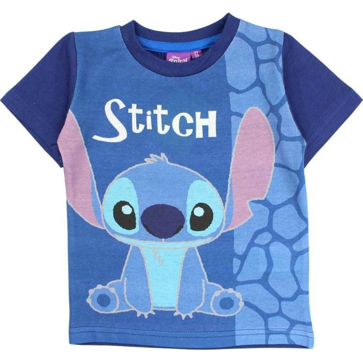 Tee-shirt Manches Courtes Stitch Disney