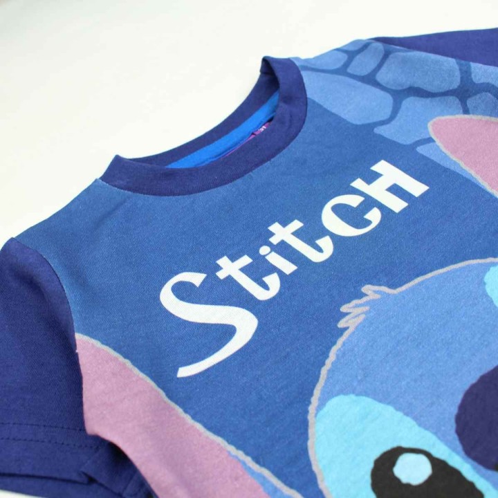 Tee-shirt Manches Courtes Stitch Disney