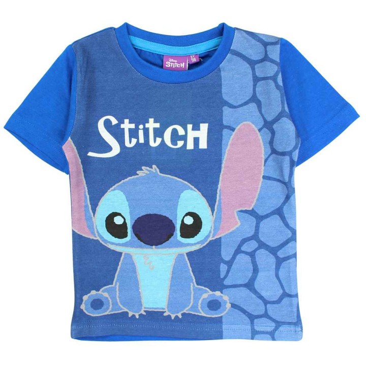 Tee-shirt Manches Courtes Stitch Disney