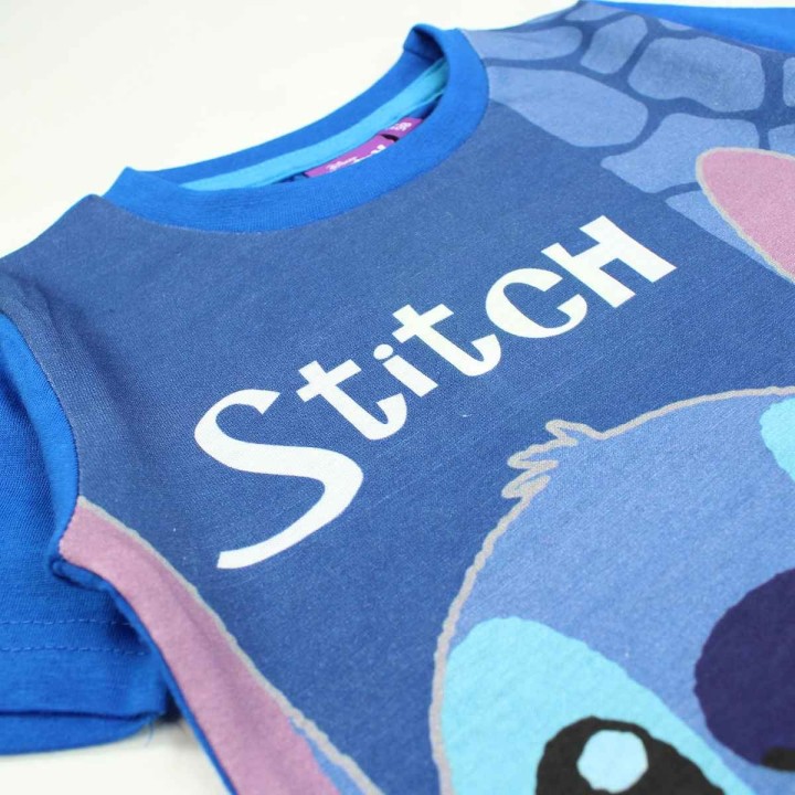 Tee-shirt Manches Courtes Stitch Disney