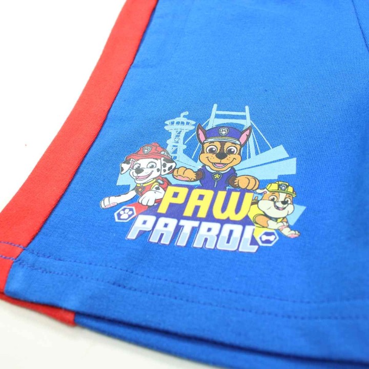 Shorts de sport Paw patrol jersey coton