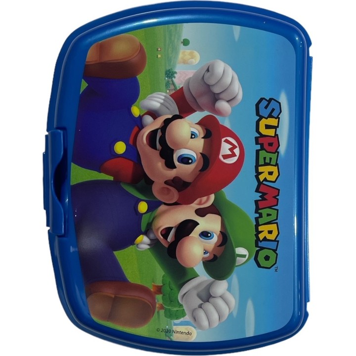 Boîte à goûter Super Mario en Pvc
