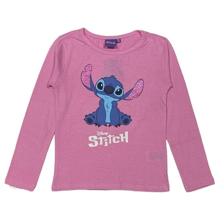 T-shirt Stitch Disney manches Longues