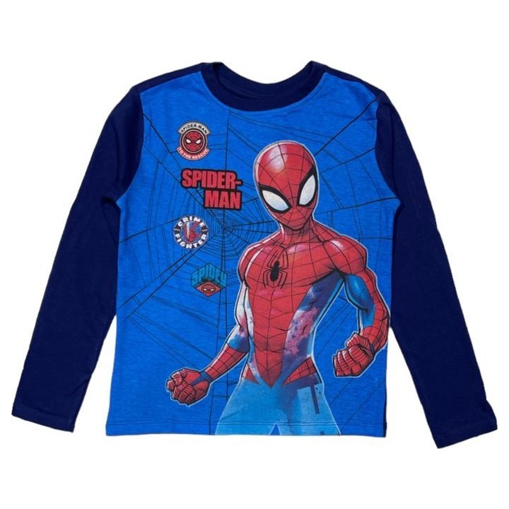 T-shirt Spiderman marvel manches Longues