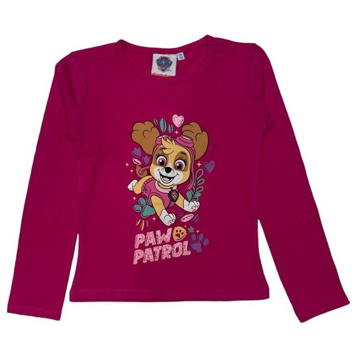 T-shirt Paw Patrol manches Longues