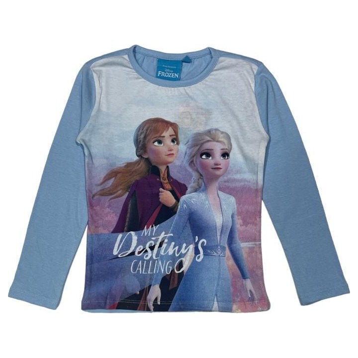 T-shirt Frozen Disney manches Longues