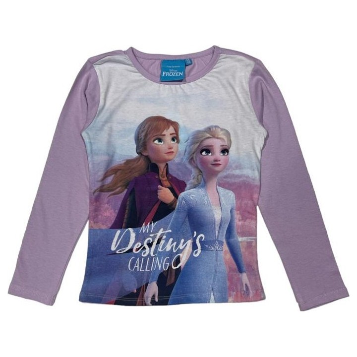 T-shirt Frozen Disney manches Longues