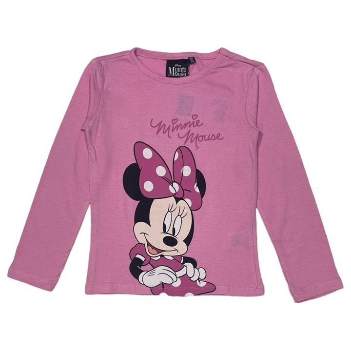 T-shirt Minnie Disney manches Longues