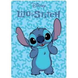 Plaid Polaire Stitch Disney