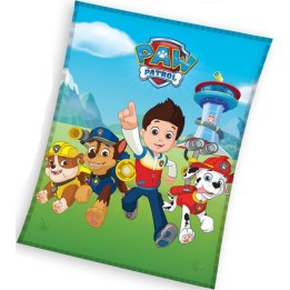 Plaid Polaire Paw Patrol