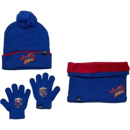 Set 3 pièces Bonnet + Snood + gants Spiderman