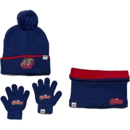 Set 3 pièces Bonnet + Snood + gants Avengers Marvel