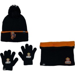 Set 3 pièces Bonnet + Snood + gants Naruto
