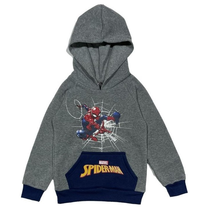 Sweat Spiderman à capuche avec 2 poches