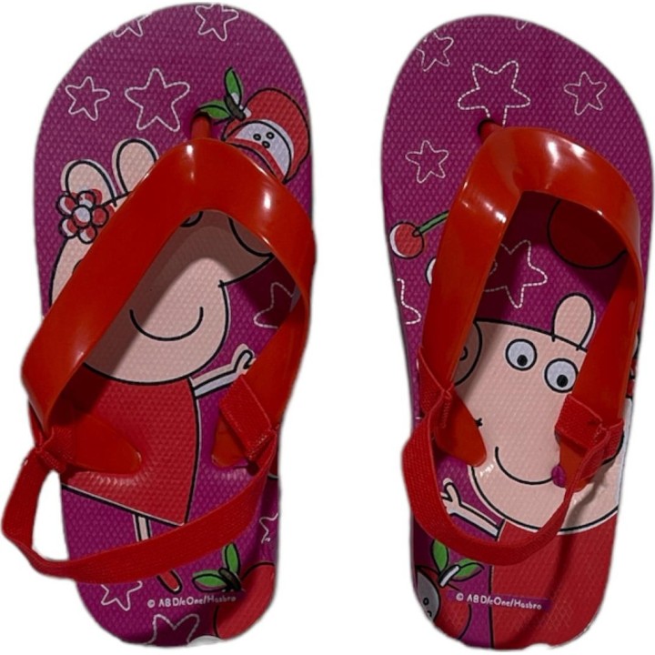 Tongs Peppa Pig avec bride élastiquée
