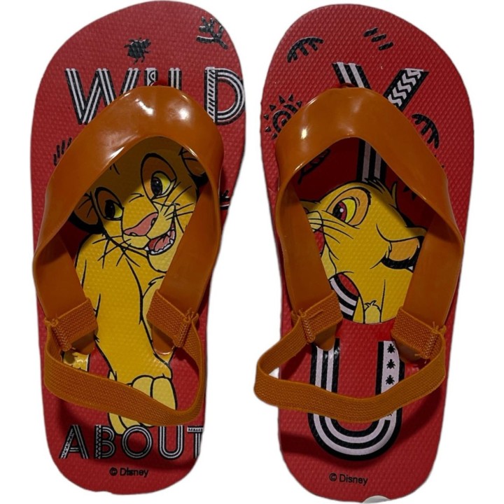 Tongs Le Roi Lion Disney avec bride élastiquée