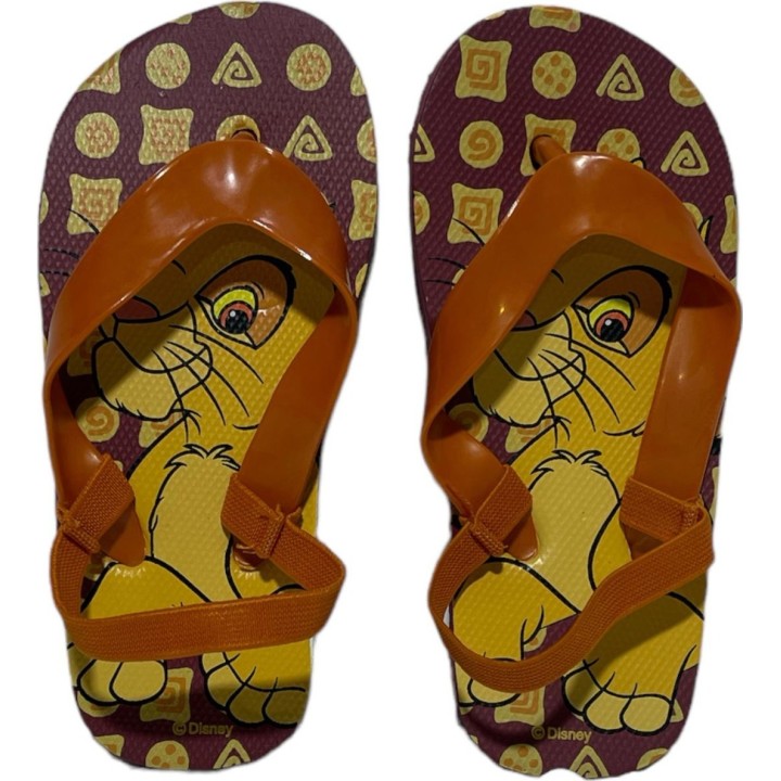 Tongs Le Roi Lion Disney avec bride élastiquée