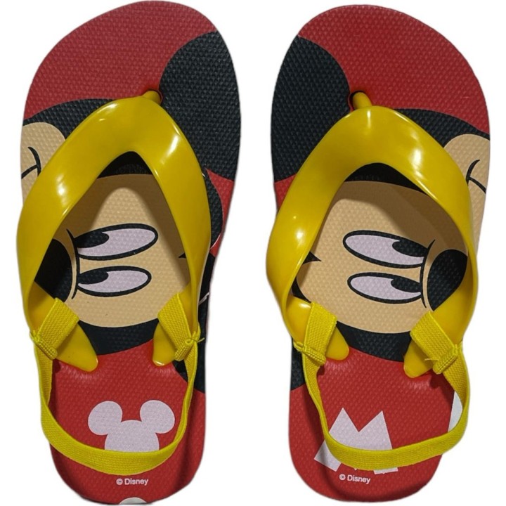 Tongs Mickey Disney avec bride élastiquée