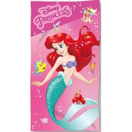 Drap de plage ou drap de bain Princesse Ariel Disney