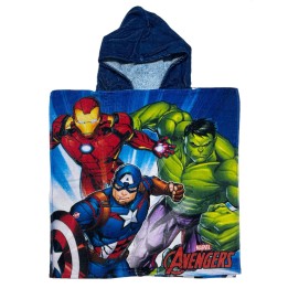 Poncho de bain Avengers Marvel à capuche en coton