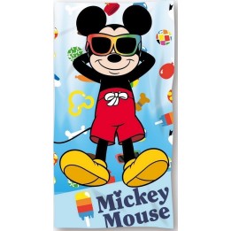 Drap de plage ou drap de bain Mickey Disney  en coton
