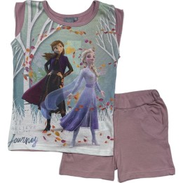 Ensemble Tee-Shirt Short Frozen 2 Disney