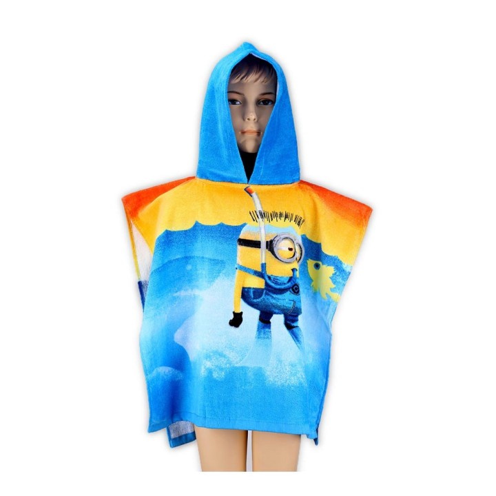 poncho Minions en coton