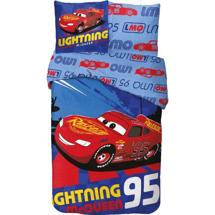 Parure housse de couette Cars Disney En coton