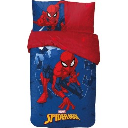 Parure housse de couette Spiderman En coton