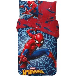 Parure housse de couette Spiderman En coton