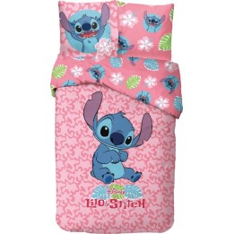 Parure housse de couette Stitch Disney En coton