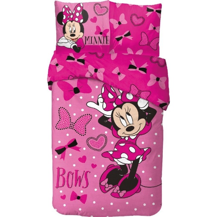 Parure housse de couette Minnie  Disney  En coton