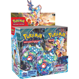 Pokémon Couronne Stellaire   - Boite de 36 Boosters en Français - Display de 36 Booster Pokémon Couronne Stellaire