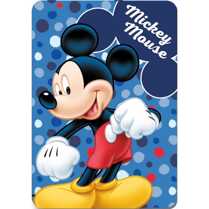 Plaid Polaire Mickey Disney