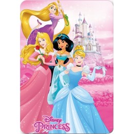 Plaid Polaire Princesse Disney
