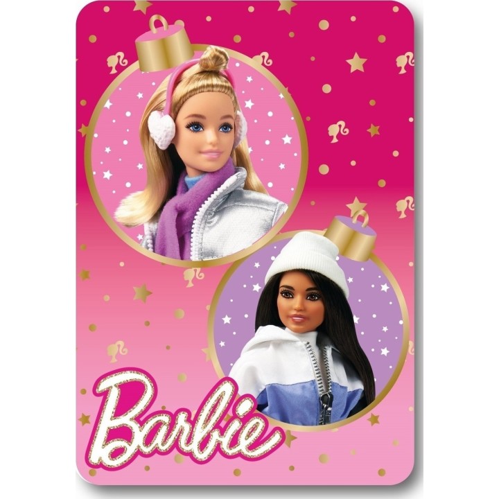 Plaid Polaire Barbie