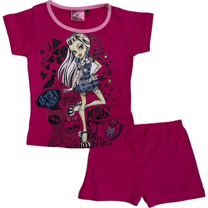 Ensemble Tee-shirt Short de plage Monster High