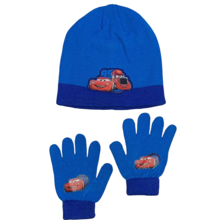 Ensemble Bonnet et Gants Cars